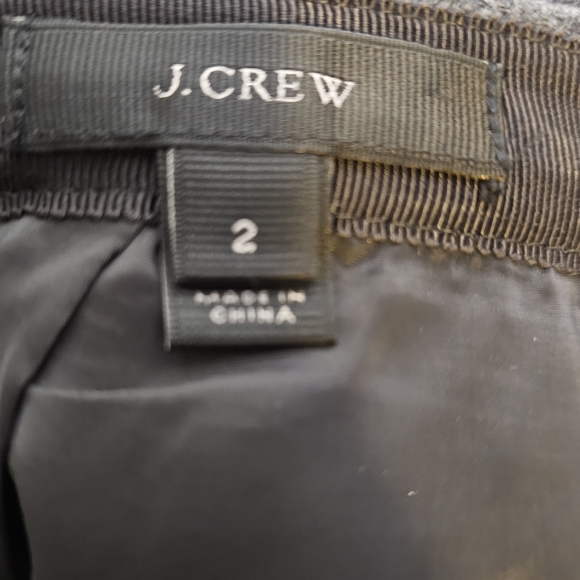 J Crew Womens Tiered Ruffle Mini Skirt Sz 2 Wool Blend Double Layered Lined - Picture 10 of 13